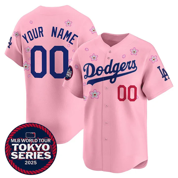 Jersey Dodgers x Takashi Murakami Rosa - Tokyo Series 2025